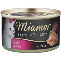 Miamor Feine Filets in Jelly Huhn und Reis 96x100 g
