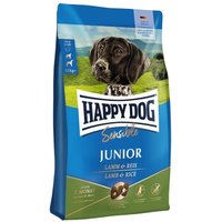 HAPPY DOG Sensible Trockenfutter Hund Junior, Lamm & Reis 1 kg