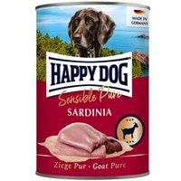 HAPPY DOG Sensible Pure Nassfutter Hund Adult 6x400 g Ziege