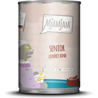 MjAMjAM Nassfutter Katze Senior 6x400 g Rind