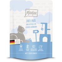 MjAMjAM Nassfutter Katze Adult, Quetschie 6x300 g Ente und Geflügel