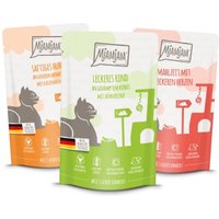 MjAMjAM Nassfutter Katze Adult, Quetschie 12x125 g Mixpaket 1
