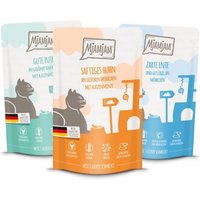 MjAMjAM Nassfutter Katze Adult, Quetschie 12x125 g Mixpaket 4