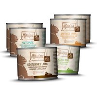 MjAMjAM Nassfutter Katze Adult, Purer Fleischgenuss Mixpaket 6x200 g