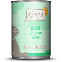 MjAMjAM Nassfutter Katze Adult 6x400 g Insekt mit saftigem Hühnchen