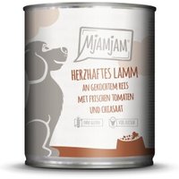 MjAMjAM Nassfutter Hund Adult herzhaftes Lamm 6x800 g