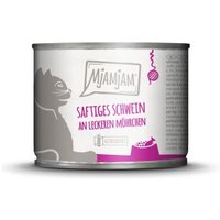 MjAMjAM Nassfutter Katze Adult 6x200 g Schwein und Möhre