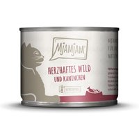 MjAMjAM Nassfutter Katze Adult 6x200 g Wild und Kaninchen