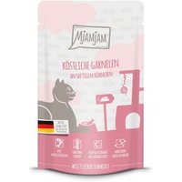 MjAMjAM Nassfutter Katze Adult, Quetschie, Huhn und Garnelen 12x125 g