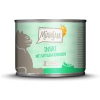 MjAMjAM Nassfutter Katze Adult 6x200 g Insekt mit saftigem Hühnchen