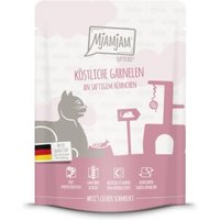 MjAMjAM Nassfutter Katze Adult, Quetschie 6x300 g Garnelen