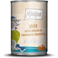 MjAMjAM Nassfutter Hund Senior - saftiges Hühnchen an Süßkartoffeln 6 x 400 g