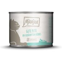 MjAMjAM Nassfutter Katze Adult 6x200 g Pute und Kürbis