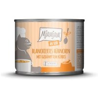 MjAMjAM Nassfutter Katze Adult, Blanchiert in Sauce 6x185 g Huhn und Kürbis