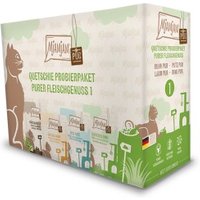 MjAMjAM Nassfutter Katze Adult, Quetschie 12x125 g Probierpaket 1