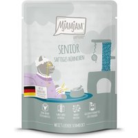 MjAMjAM Nassfutter Katze Senior, Quetschie, Huhn 6x300 g