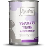 MjAMjAM Nassfutter Katze Adult 6x400 g Truthahn