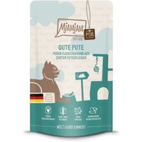 MjAMjAM Nassfutter Katze Adult, Quetschie Purer Fleischgenuss, Pute 12x125 g
