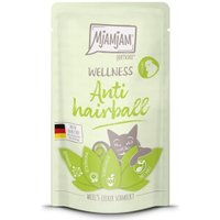MjAMjAM Nassfutter Katze Wellness - Anti Hairball 12 x 125 g Huhn
