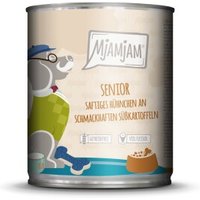 MjAMjAM Nassfutter Hund Senior - saftiges Hühnchen an Süßkartoffeln 6 x 800 g