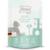 MjAMjAM Nassfutter Katze Adult, Quetschie 6x300 g Pute