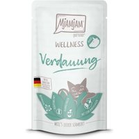 MjAMjAM Nassfutter Katze Adult, Wellness Verdauung 12x125 g Rind