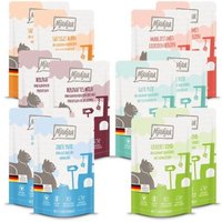 MjAMjAM Nassfutter Katze Adult, Quetschie 12x125 g Mixpaket 3
