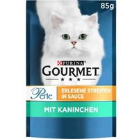 GOURMET Perle Erlesene Streifen 26x85g Kaninchen