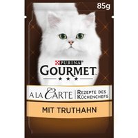 GOURMET à la Carte 26x85g Truthahn an feiner Gemüsekomposition