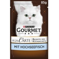GOURMET à la Carte 26x85g Hochseefisch an Reis-Gemüsekomposition