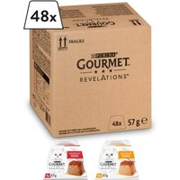 GOURMET REVELATIONS Mousse in Sauce 48x57g Huhn und Rind