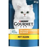 GOURMET Perle Erlesene Streifen 26x85g Huhn