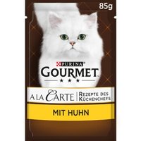 GOURMET à la Carte 26x85g Huhn garniert mit Pasta-Perlen