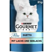 GOURMET Perle Duetto 26x85g Lachs und Seelachs
