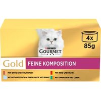 GOURMET Gold Feine Komposition 4x85g