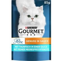GOURMET Perle Genuss in Sauce 26x85g Thunfisch, in Meeresfrüchtesauce