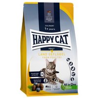 HAPPY CAT Culinary Trockenfutter Katze Adult, Land-Geflügel 4 kg