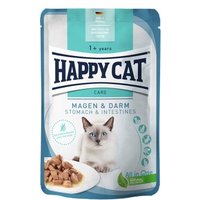 HAPPY CAT Care Nassfutter Katze Adult, Magen & Darm, Meat in Sauce 20x85 g
