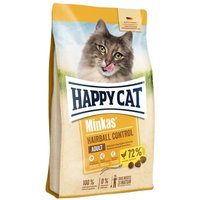 HAPPY CAT Minkas Trockenfutter Katze Adult, Hairball Control, Geflügel 2x10 kg