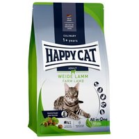HAPPY CAT Culinary Trockenfutter Katze Adult, Weide-Lamm 10 kg