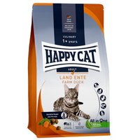 HAPPY CAT Culinary Trockenfutter Katze, Adult, Land-Ente 1,3 kg