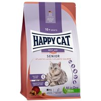 HAPPY CAT Trockenfutter Katze Senior, Atlantik-Lachs 4 kg