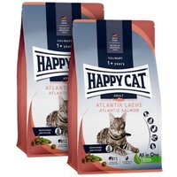 HAPPY CAT Culinary Trockenfutter Katze Adult, Atlantik-Lachs 2x10 kg