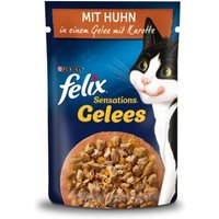 Felix Sensations Gelees Huhn und Karotten 104x85 g