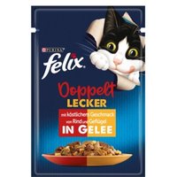Felix Doppelt Lecker Rind und Geflügel 104x85 g