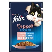 Felix Doppelt Lecker Lachs und Sardine 104x85 g