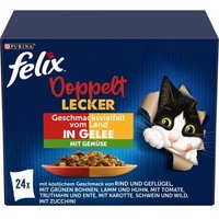 Felix Doppelt Lecker 24x85g Geschmacksvielfalt mit Gemüse