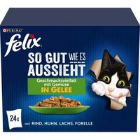 Felix So gut wie es aussieht 24x85g Geschmacksvielfalt mit Gemüse