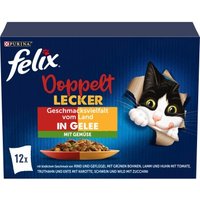 Felix Doppelt Lecker 12x85g Geschmacksvielfalt mit Gemüse