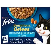 Felix Sensations Gelees 12x85g Geschmacksvielfalt aus dem Wasser